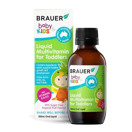 Brauer Baby & Kids Liquid Multivitamin For Toddler 100ml
