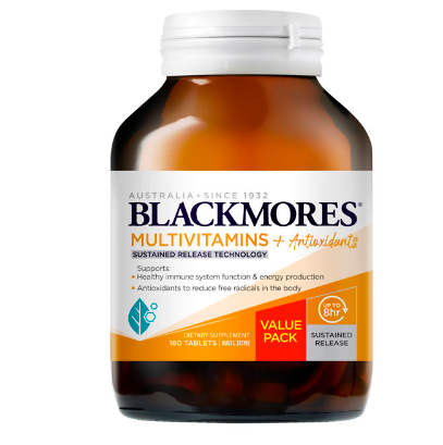 Blackmores Sustained Release Multi & Antioxidants 180Tabs Complex