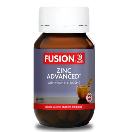 Fusion Health Zinc Advanced 60Tabs Zinc Glycinate | FUSION HEALTH