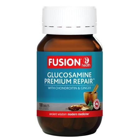 Fusion Health Glucosamine Premium Repair 100 Tabs
