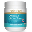 omega-3 concentrate 100caps fish oils | HERBS OF GOLD