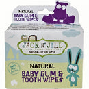 Jack N' Jill Baby Gum & Tooth Wipes 25Pk (Bx8) | JACK N' JILL