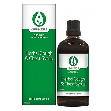 herbal cough & chest syrup 200ml complex | KIWIHERB