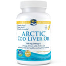 Nordic Naturals Arctic Cod Liver Oil Lemon 90caps Fish Oils