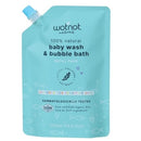 Wotnot 100% Natural Baby Wash & Bubble Bath - Refill Pouch 500ml