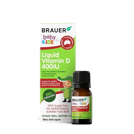 Brauer Baby & Kids Liquid Vitamin D 400IU 10ml