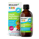 Brauer Kids Liquid Multivitamin With Iron 200ml