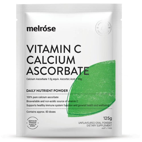 Melrose Health Vitamin C Calcium Ascorbate 8x125g Sch