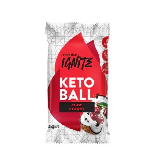 Melrose Ignite Keto Ball Choc Cherry 35g 4Pk