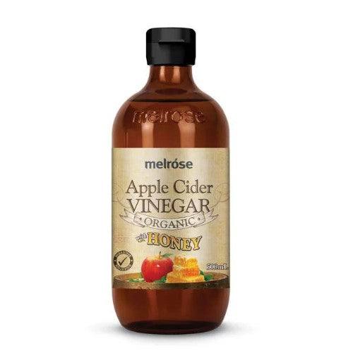 Melrose Organic Apple Cider Vinegar & Honey 500ml