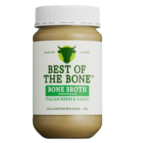 Best Of The Bone Italian Herbs&Garlic Broth Concentrate 390g