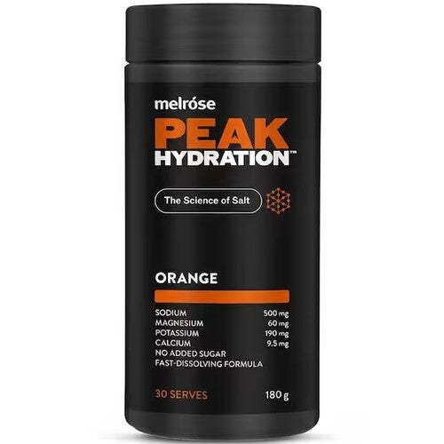 Peak Hydration Orange 180g