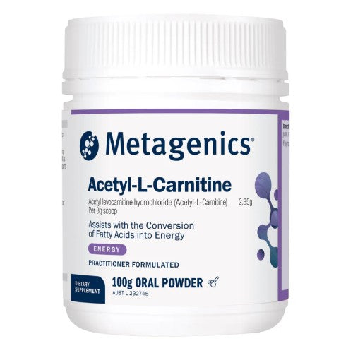 Metagenics Acetyl-L-Carnitine 100g