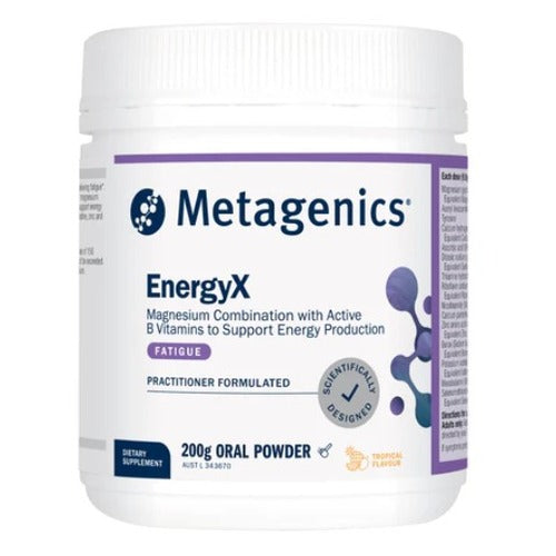 Metagenics EnergyX Tropical Powder 200g