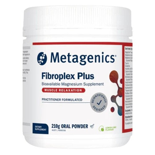 Metagenics Fibroplex Plus Lemon Lime Powder 210g
