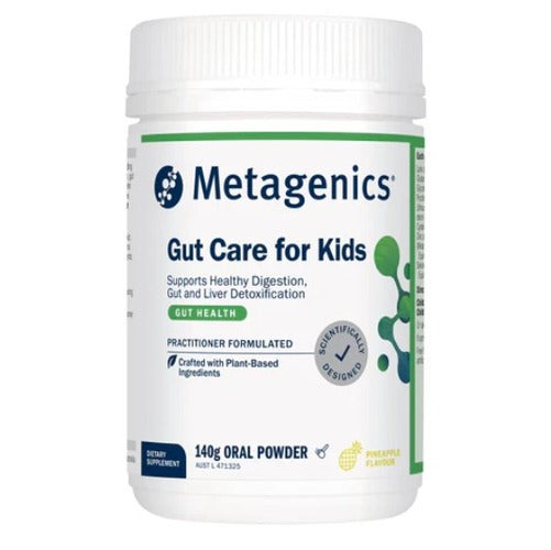 Metagenics Gut Care For Kids Pineapple 140g