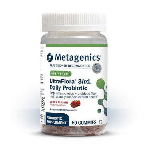 Metagenics 3 In 1 Probiotic Gummies 50Pk
