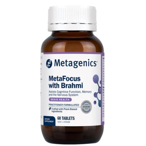 Metagenics Metafocus With Brahmi 60Tabs