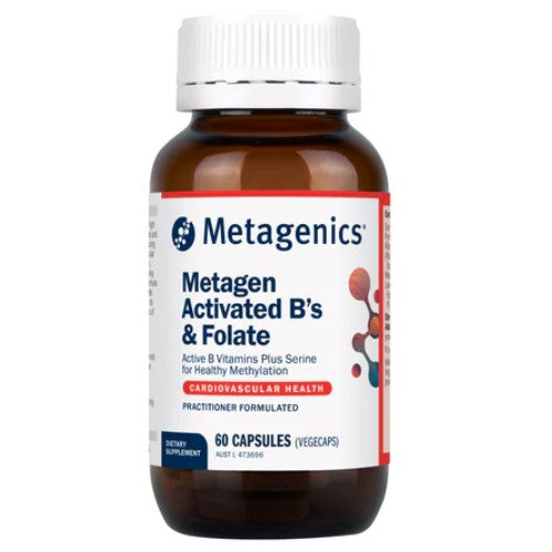 Metagenics Metagen Activated B'S & Folate 60Caps