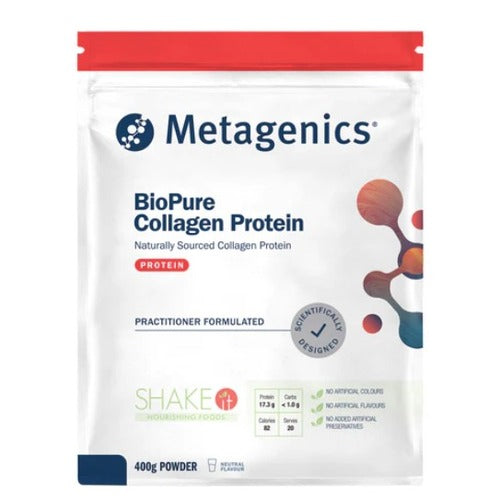 Metagenics Biopure Collagen Protein Powder 400g
