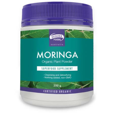 Wonderfoods Organic Moringa 200g
