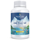 Nordic Naturals Arctic Cod Liver Oil Lemon 180Caps Fish Oils