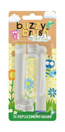 Jack N' Jill Buzzy Brush Replacement Heads 2pk