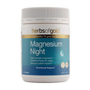 Herbs of Gold Magnesium Night 120 Tabs