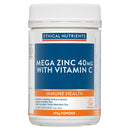 Ethical Nutrients Mega Zinc with Vitamin C Orange 190 g