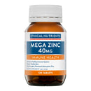 Ethical Nutrients Mega Zinc 40mg 120 Tabs