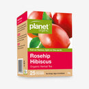 Planet Organic Rosehip Hibiscus Teabags 25pk
