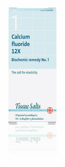 Schuessler Salts - Calcium Fluoride 12X (no.1) 200Tabs Calcium (Ca)