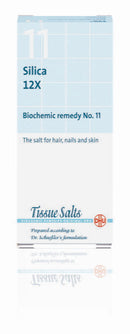 Schuessler Salts - Silica 12X (no.11) 200Tabs Silicon (Si)