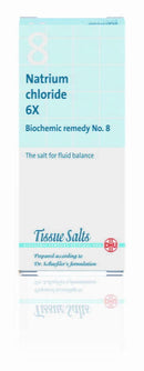 Schuessler Salts - Sodium Chloride 6X (no.8) 200Tabs Sodium (Na) - Natrium