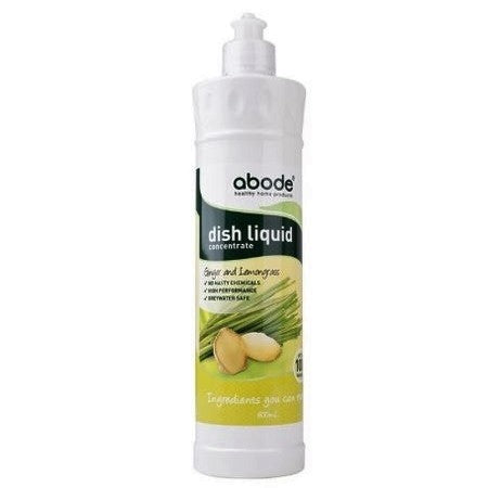 dishwashing liquid ginger & lemongrass 600ml | ABODE