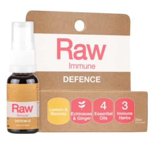 Amazonia Raw Immune Defence Spray Lemon & Manuka 20ml