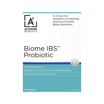 Activated Probiotics Biome IBS Probiotic 30Caps