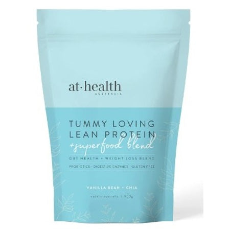 At Health Tummy Loving Lean Protein Vanilla & Chia 900g