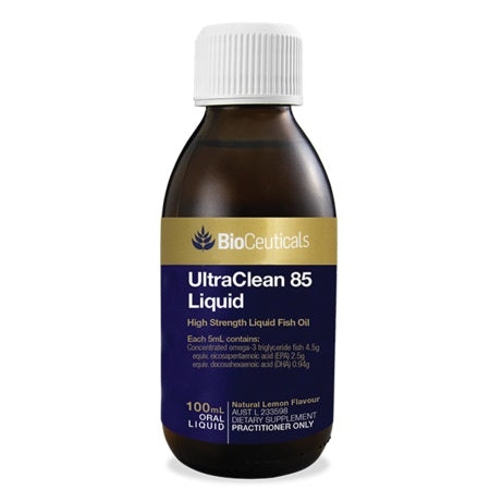 Bioceuticals Ultraclean 85 Liquid 200ml Fish Oil