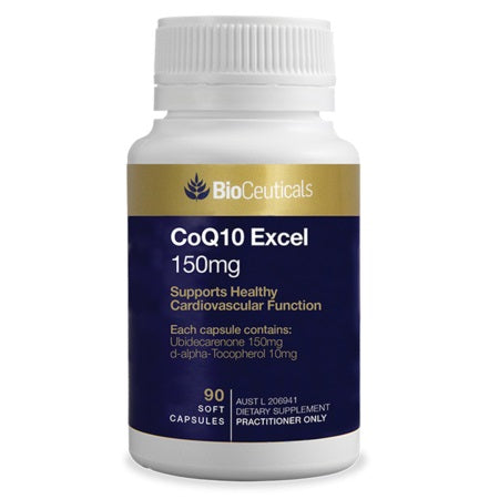 Bioceuticals CoQ10 Excel 150mg 90Caps