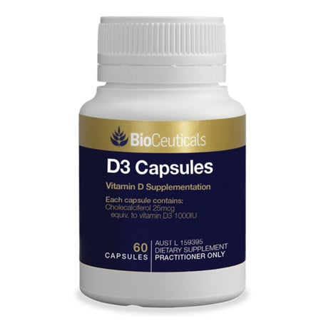 Bioceuticals D3 60Scaps Vitamin D3