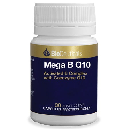 Bioceuticals Mega B Q10 30Caps