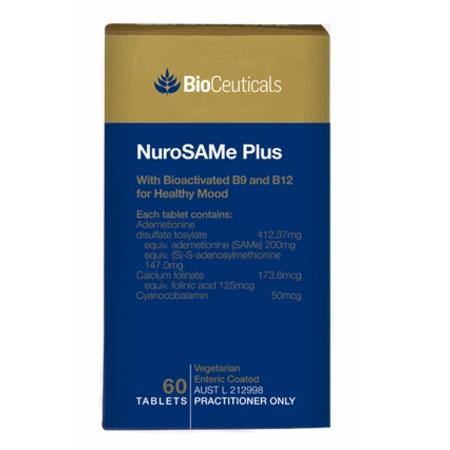 Bioceuticals NuroSAMe Plus 60Tabs