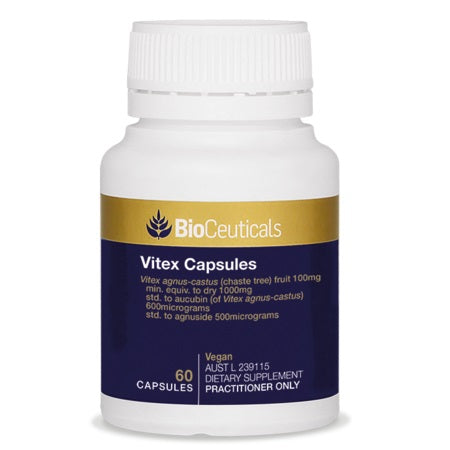 Bioceuticals Vitex Capsules 60Caps Chaste tree