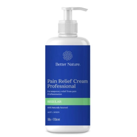 Better Nature Pain Relief Cream 500g