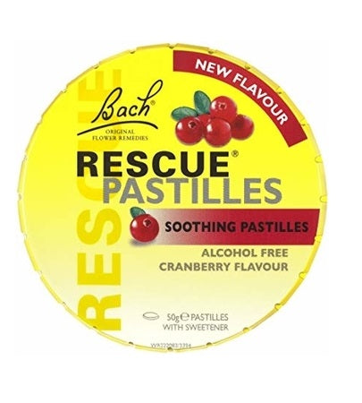 Bach Rescue Remedy Pastilles Cranberry 50G (Bx12) | BACH RESCUE REMEDY