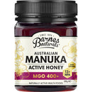 Barnes Naturals Australian Manuka Active Honey Mgo 400+ Npa 13+ 500g
