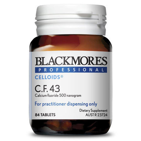 Blackmores Professional  CF 43 Calcium Fluoride 84Tabs