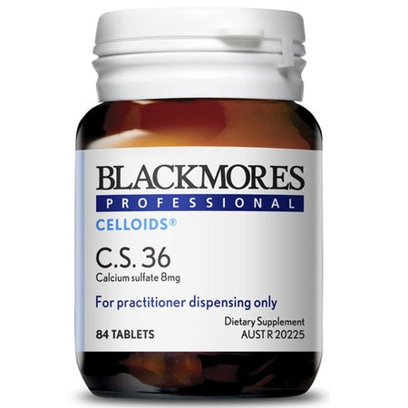Blackmores Professional  CS 36 Calcium Sulfate 84Tabs