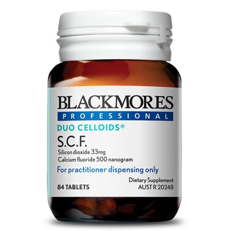 Blackmores Professional SCF Silica Calcium Fluoride 84Tabs COMPLEX
